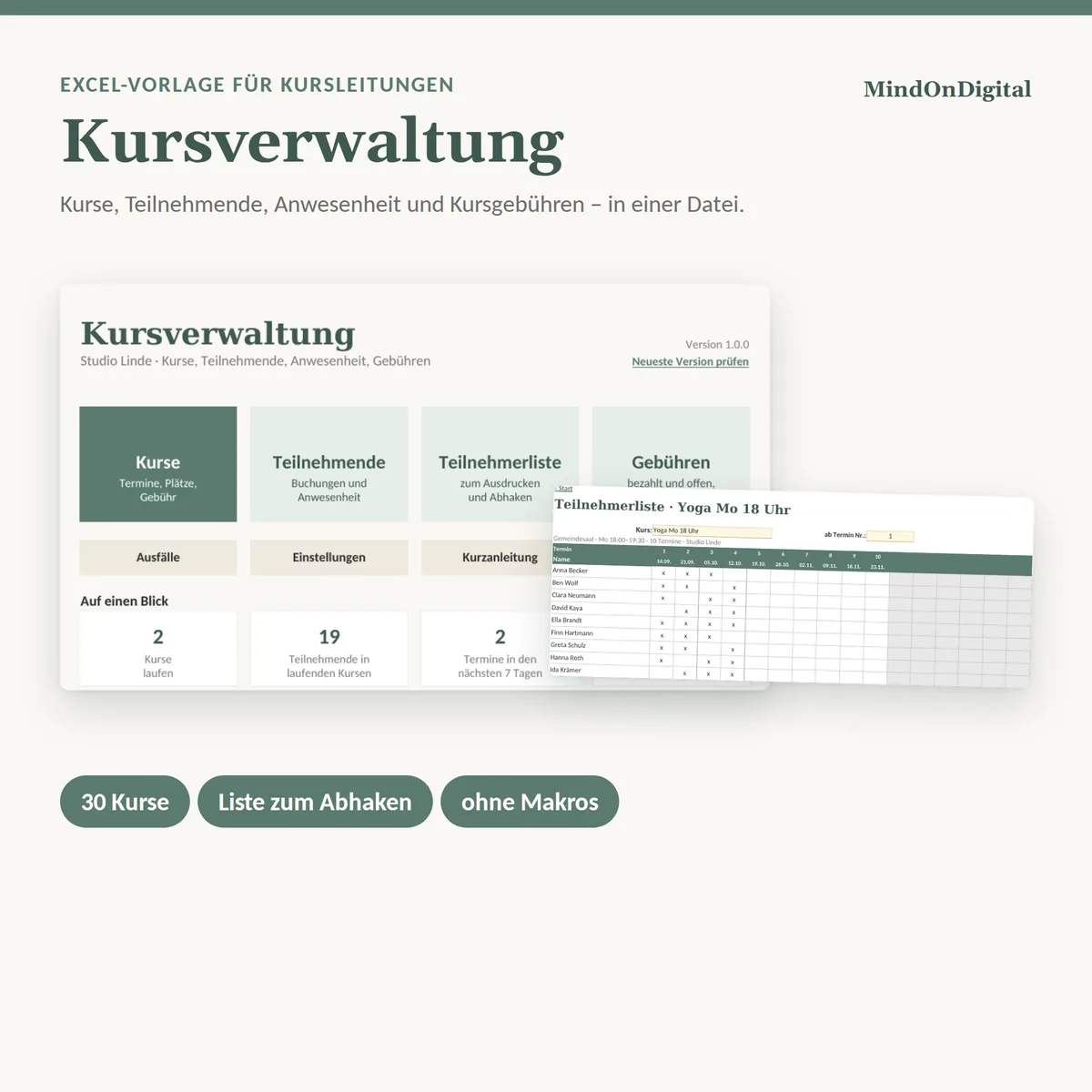 Kursverwaltung
