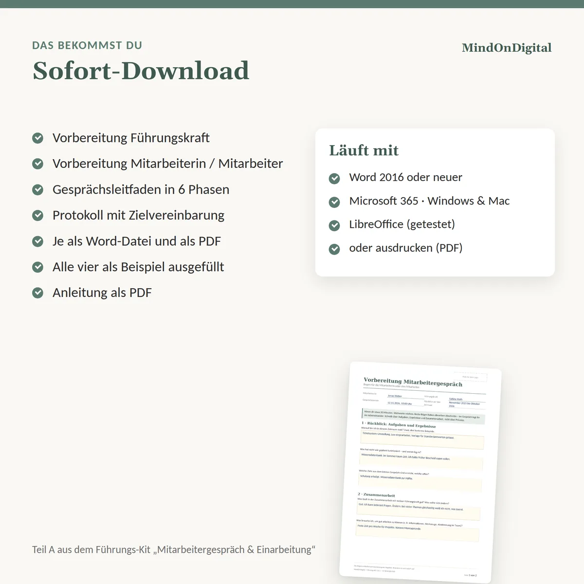 Inhalt des Downloads