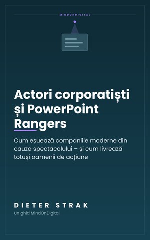 Coperta cărții: Actori corporatiști și PowerPoint Rangers
