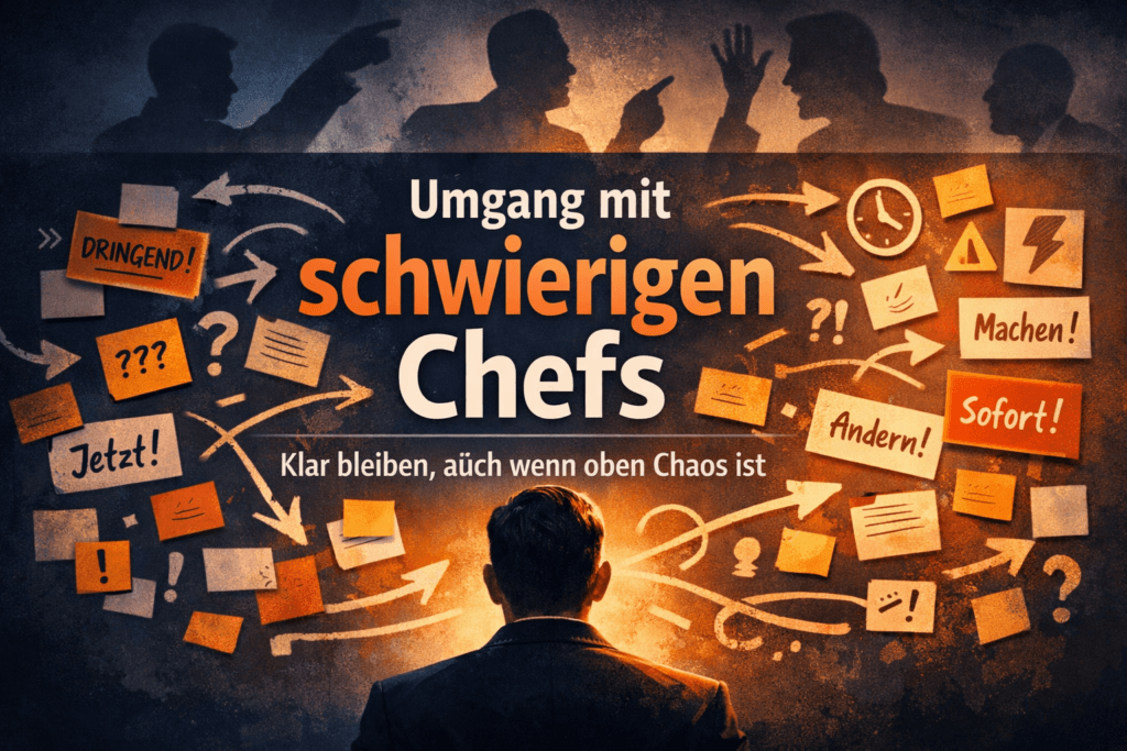 Umgang mit schwierigen Chefs – Ratgeber für Mitarbeiter über Klarheit und Selbstschutz bei schlechter Führung